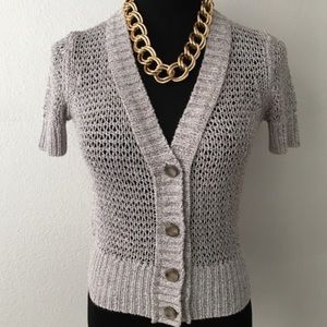 LOFT | Crocheted Cardigan Top